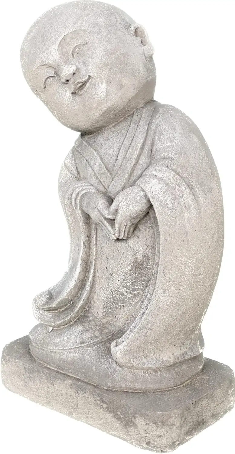 Artikelbild 4 des Artikels “Ling - Mönch, stehend, seitlich gebeugt, 35 cm H | Steinguss “